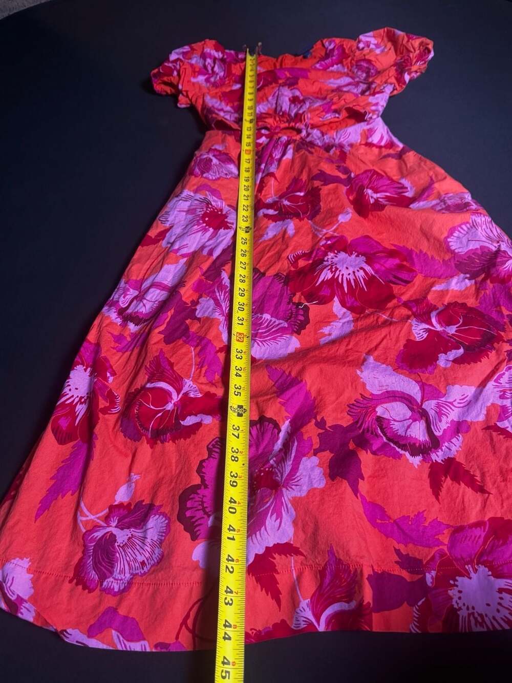 Scoop Floral Cutout Ring Midi Dress Size XS (0-2) - Picture 2 of 5